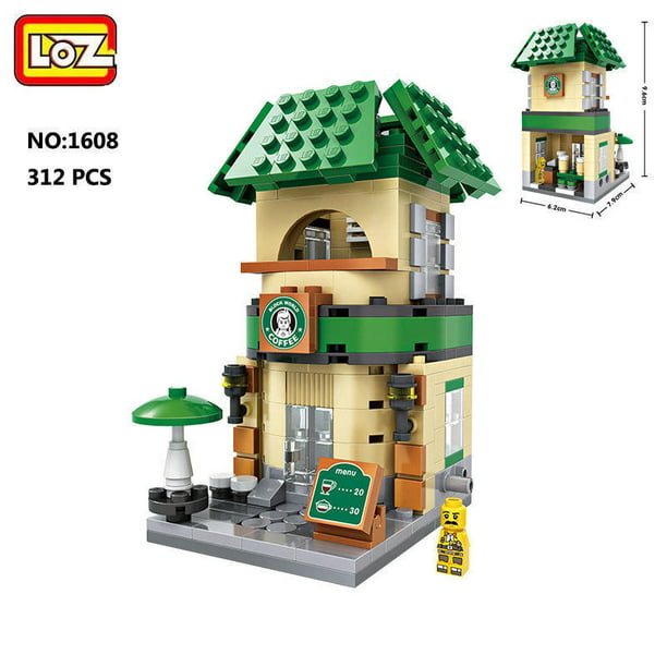 LOZ City Street 1606 Sweet Food Dessert Shop Mini Blocks Nano Building Toy for sale online